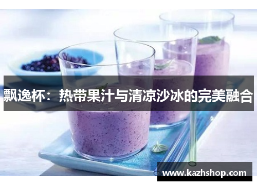 飘逸杯：热带果汁与清凉沙冰的完美融合